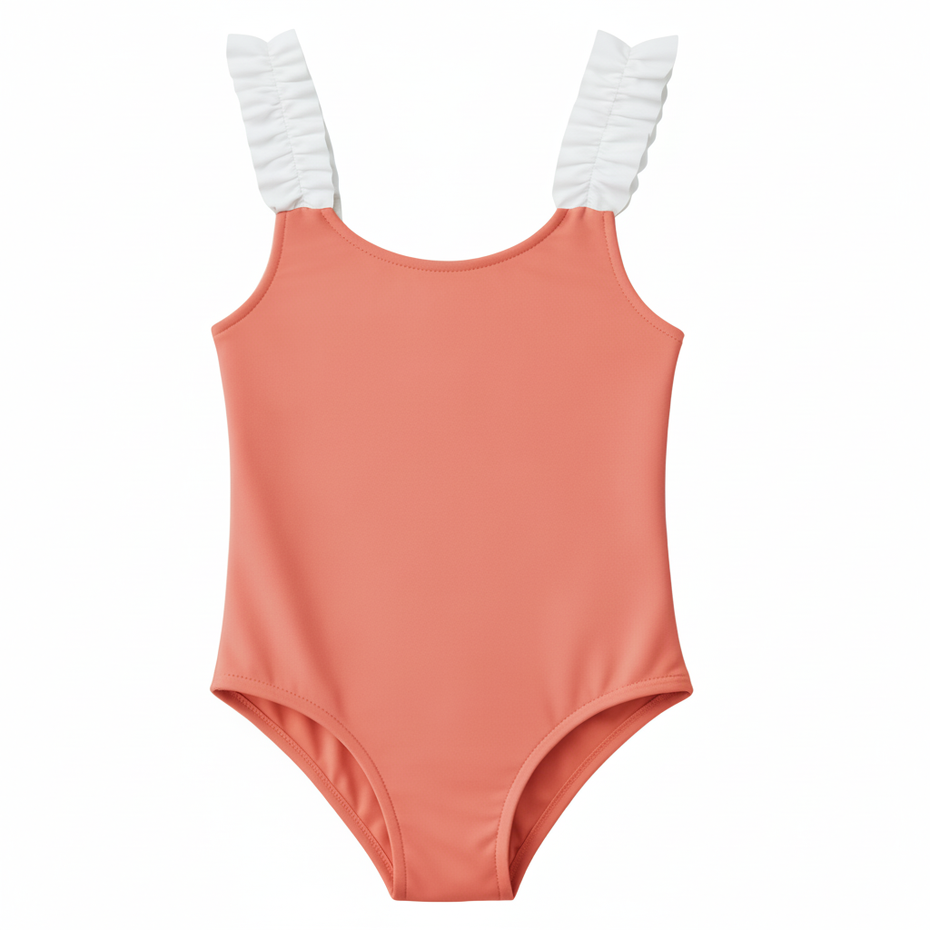 Maillot de bain une pièce fille anti-UV