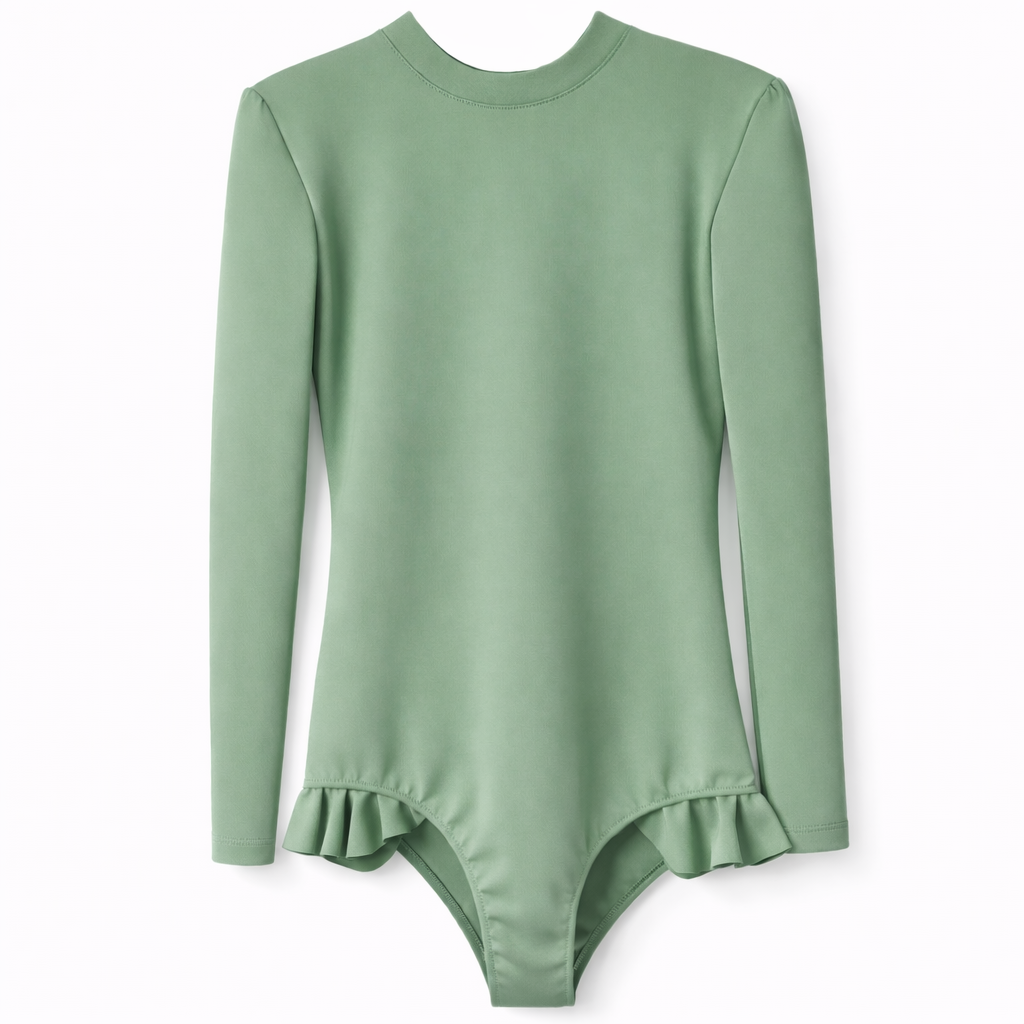 Maillot de bain anti-UV fille UPF50+ – Body bébé & enfant à volants – GAIABELA
