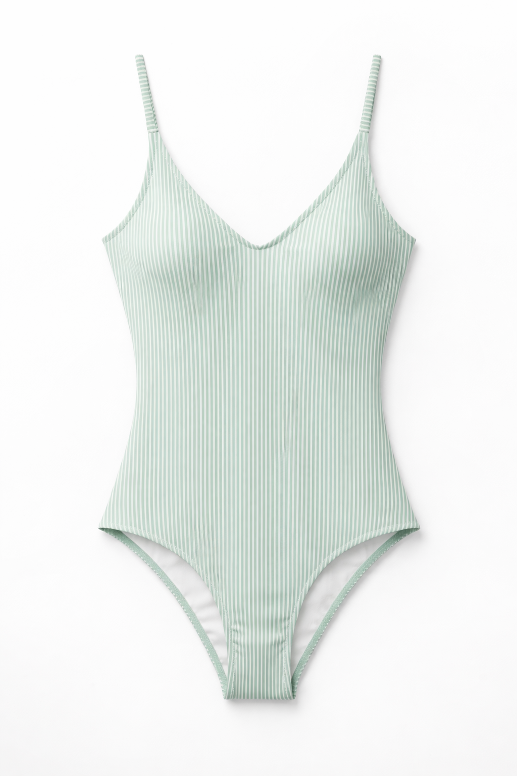 Women's one-piece swimsuit with open back