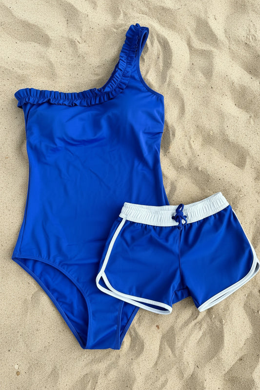 Ensemble Matchy-Matchy Mère Fils – Maillots de Bain Assortis Anti-UV
