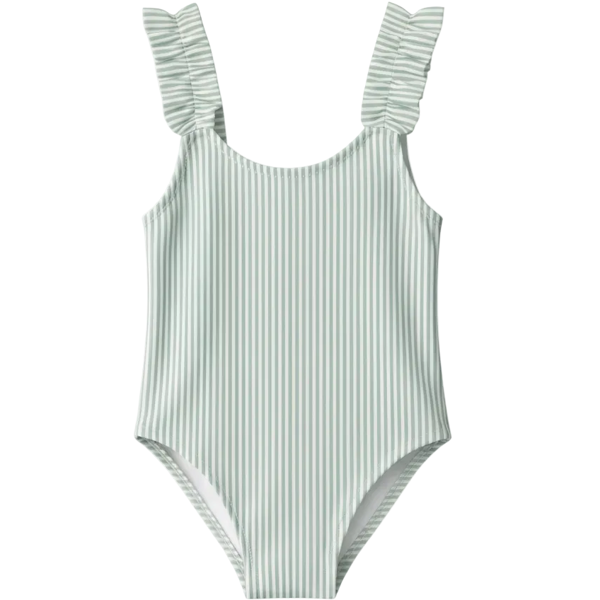 ADAVERANO Maillot De Bain Bébé Fille Avec Capuche UV50+ Tout-en-Un Zippé