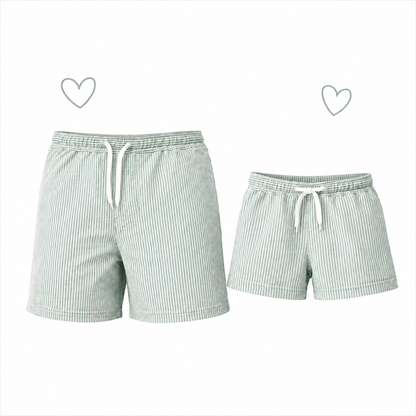 Maillot de bain matchy père fils